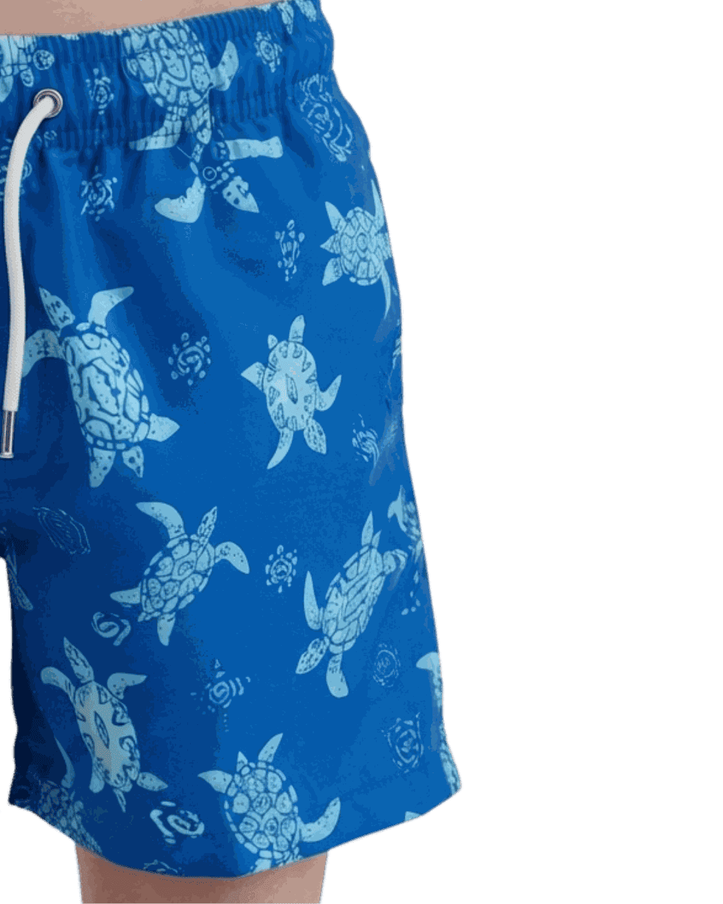 blue turtling swimsuit